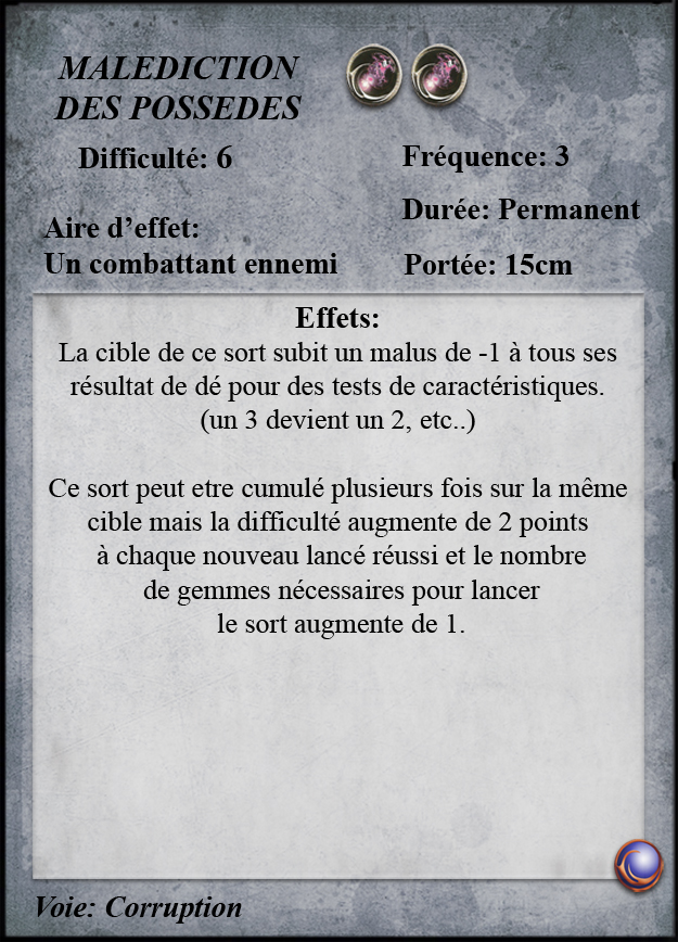 Malédiction des Possédés